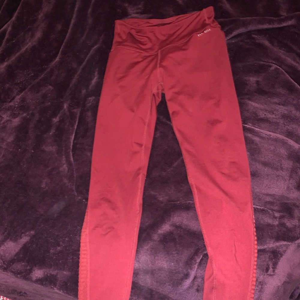 H&M red leggings